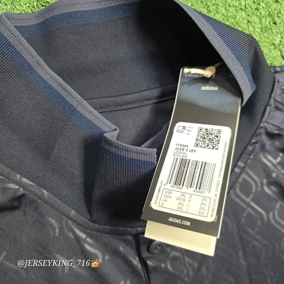 Adidas Juventus FC Kenan Yildiz #10 2024/2025 Third Jersey New With UCL Patches